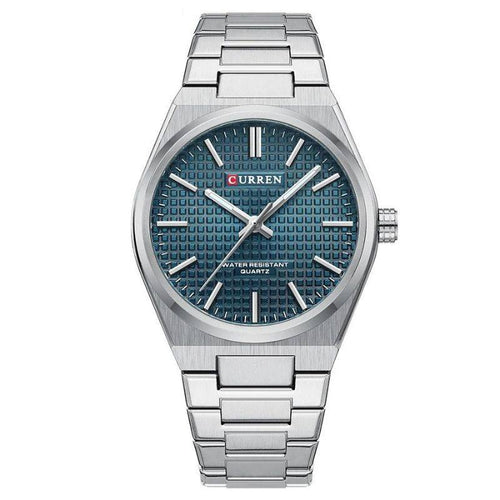 Montre pour homme en acier inoxydable brossé | Aether